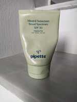 PIPETTE - Mineral sunscreen broad spectrum SPF 50