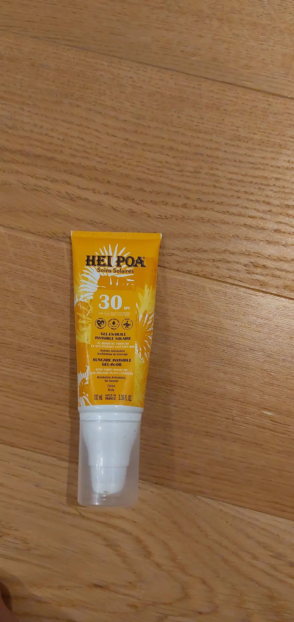 HEI POA - Gel en huile invisible solaire SPF 30