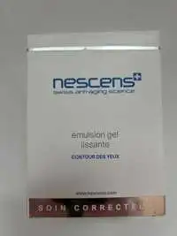 NESCENS - Émulsion gel lissante contour des yeux