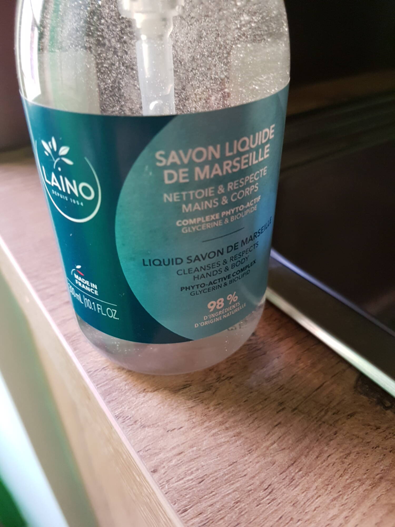 LAINO - Savon liquide de Marseille mains & corps