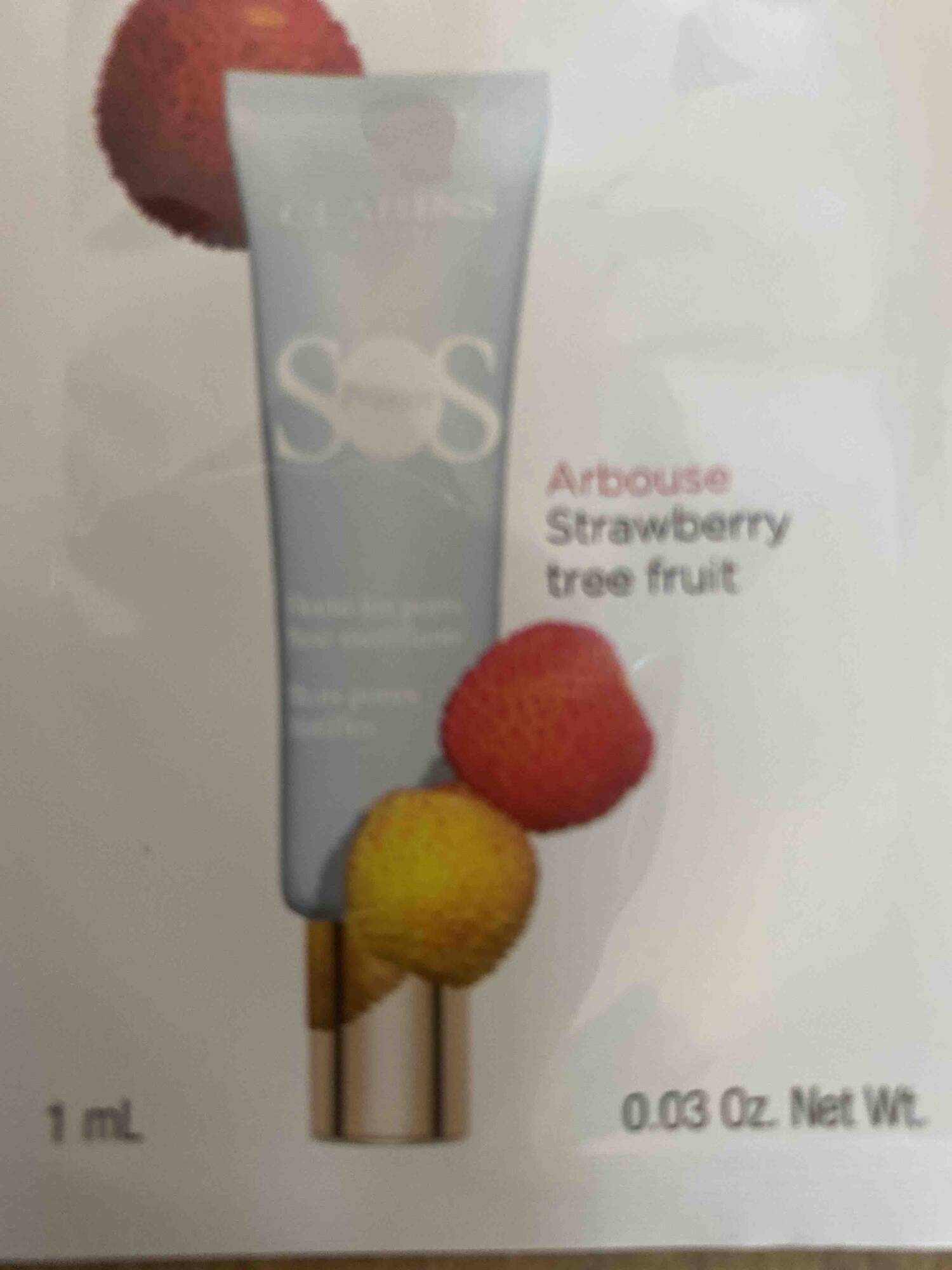 CLARINS - SOS arbouse  - Base matifiante arbouse strawberry tree fruit