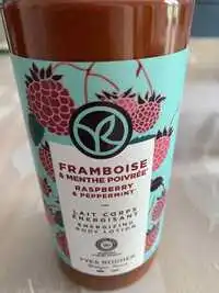 YVES ROCHER - Framboise & menthe poivrée - Lait corps énergisant