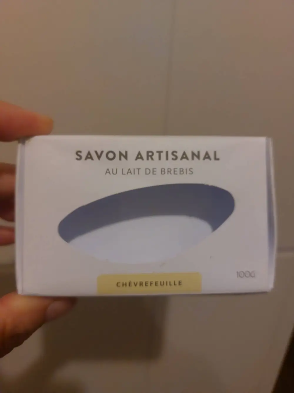 SAVONNERIE DU LARZAC - Savon artisanal au lait de brebis - chèvrefeuille 