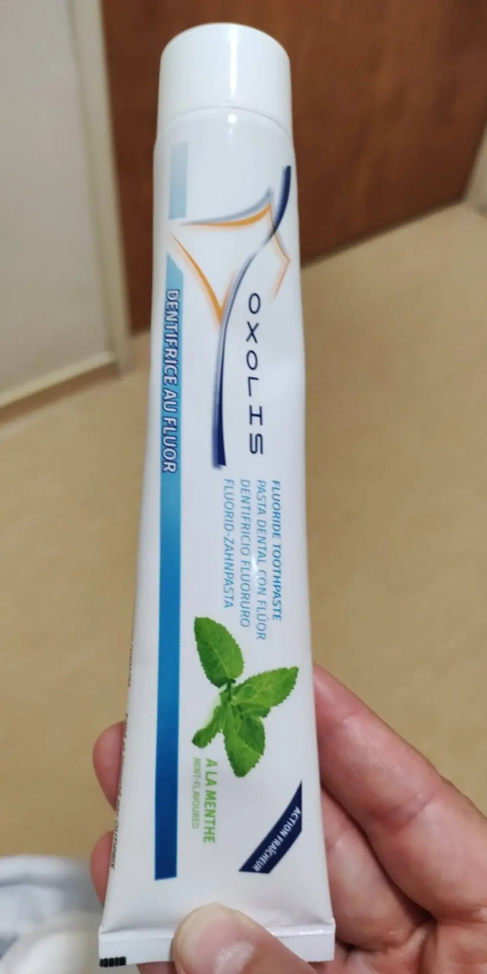 OXOLIS - A la menthe - Dentifrice au fluor