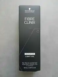 SCHWARZKOPF - Fibre clinix - Huile pour cheveux fins à normaux