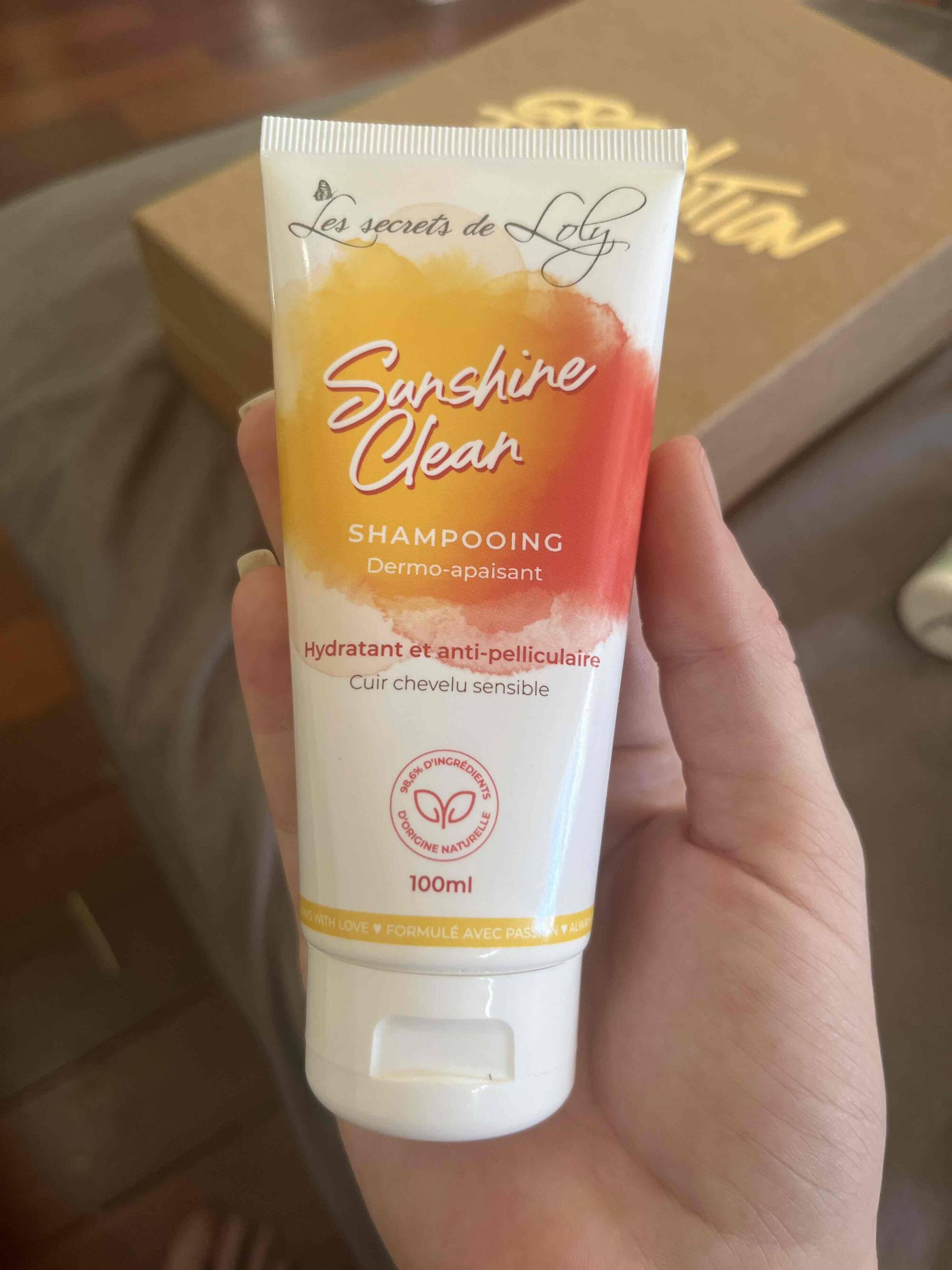 LES SECRETS DE LOLY - Sunshine clean - Shampooing hydratant et anti-pelliculaire