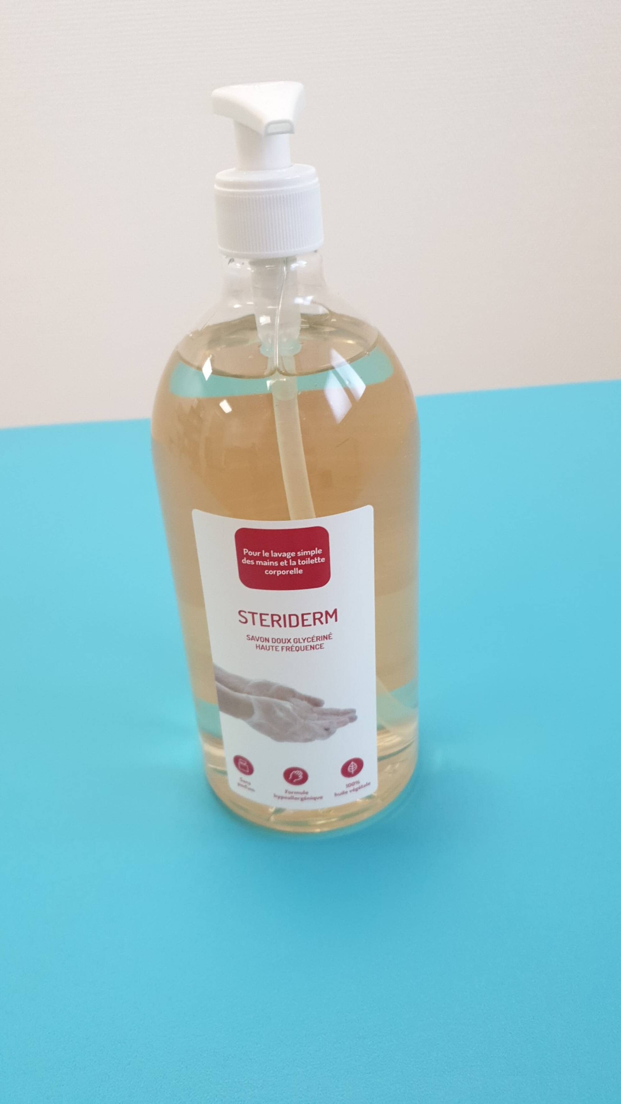 STERIDIS - Steriderm - savon doux glycériné haute fréquence