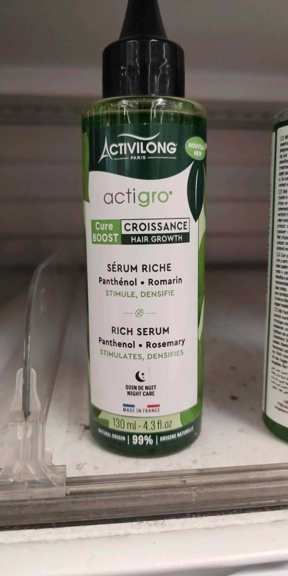 ACTIVILONG - Actigro - Sérum riche soin de nuit