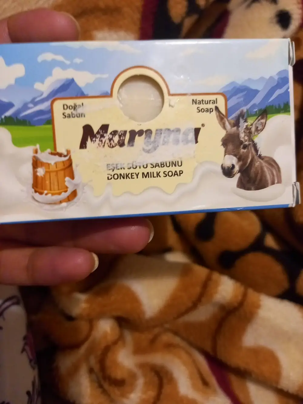 MARYNA - Donkey milk soap