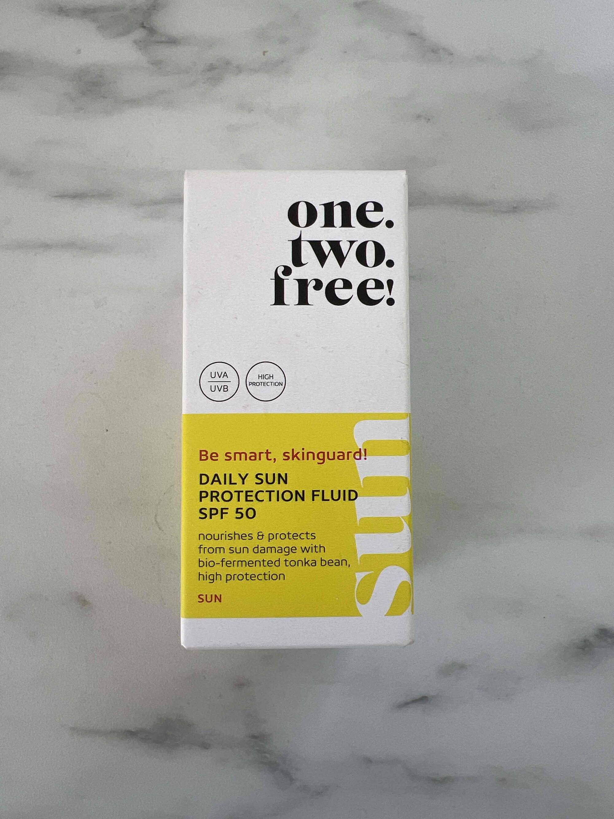 ONE.TWO.FREE! - Daily sun protection fluid SPF 50