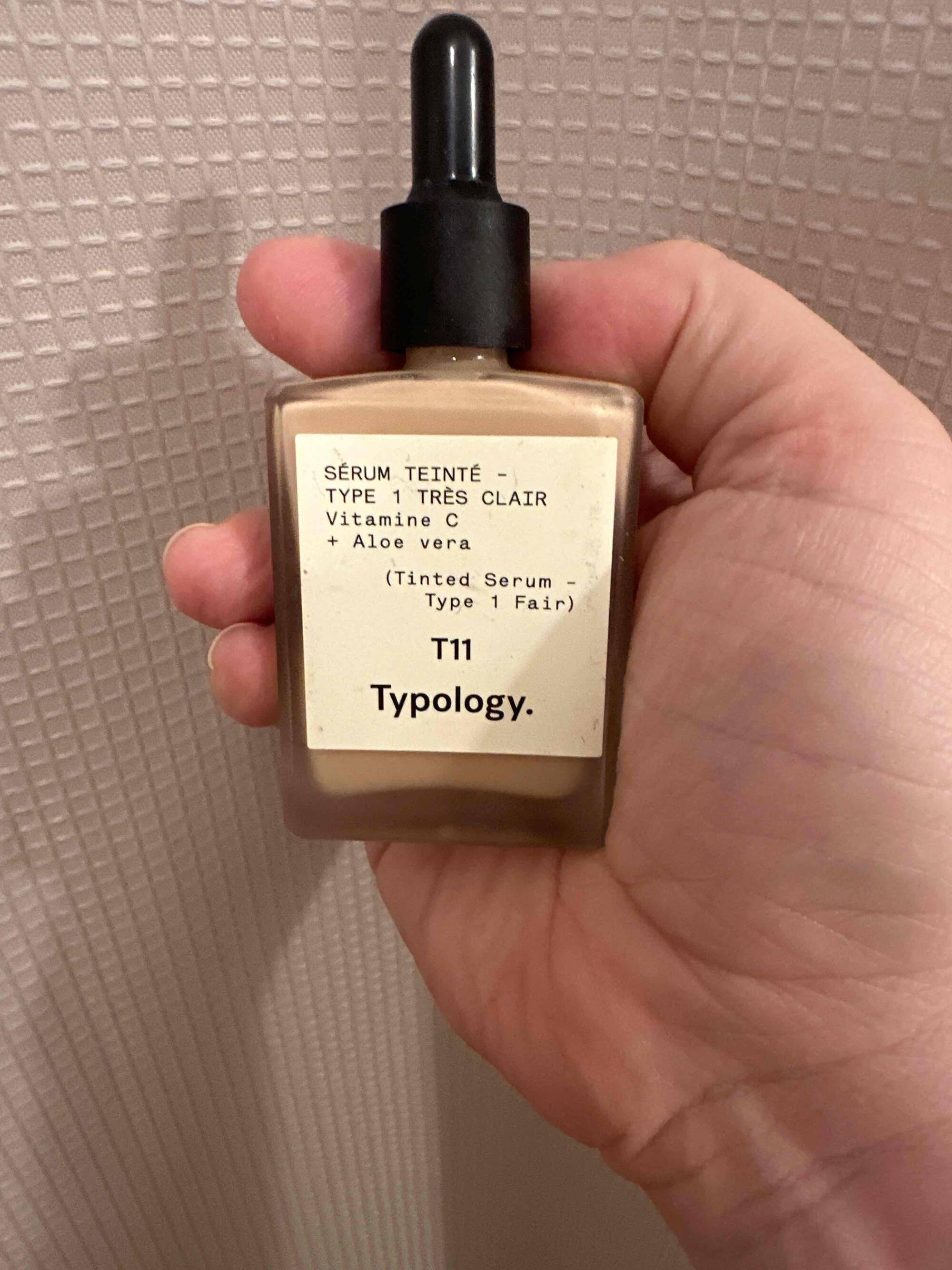 TYPOLOGY - Sérum teinté T11
