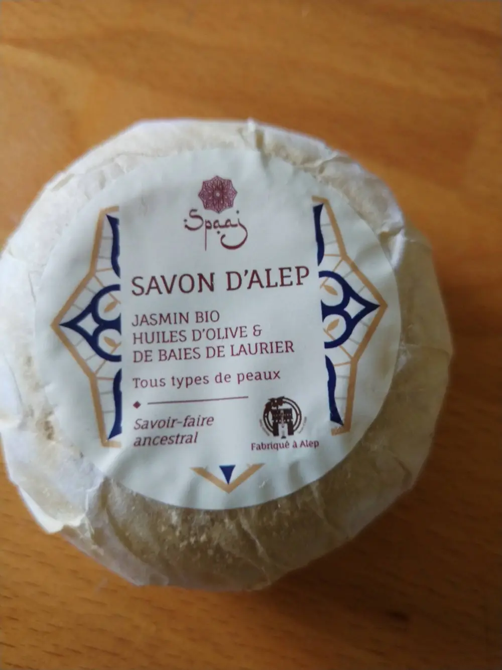 SPAAJ - Savon d'Alep 