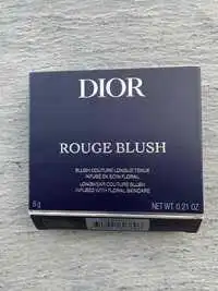 DIOR - Rouge blush couture longue tenue