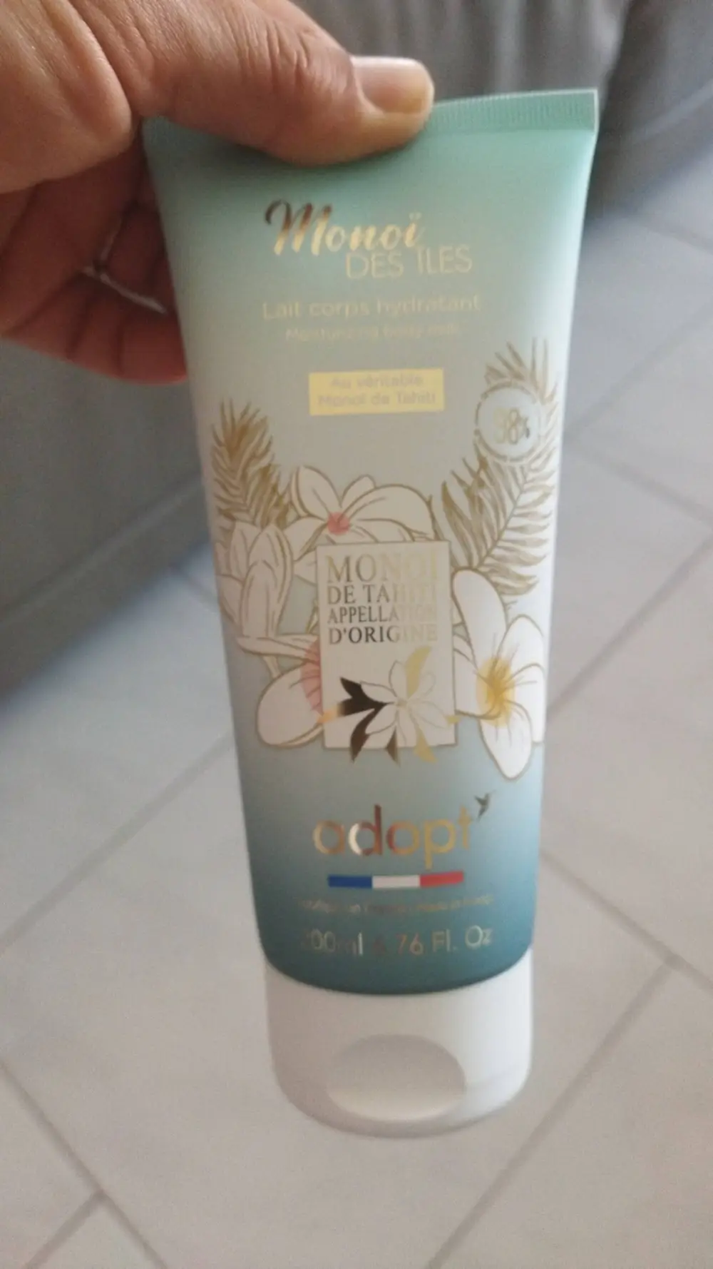 ADOPT' - Monoï des îles - Lait corps hydratant 