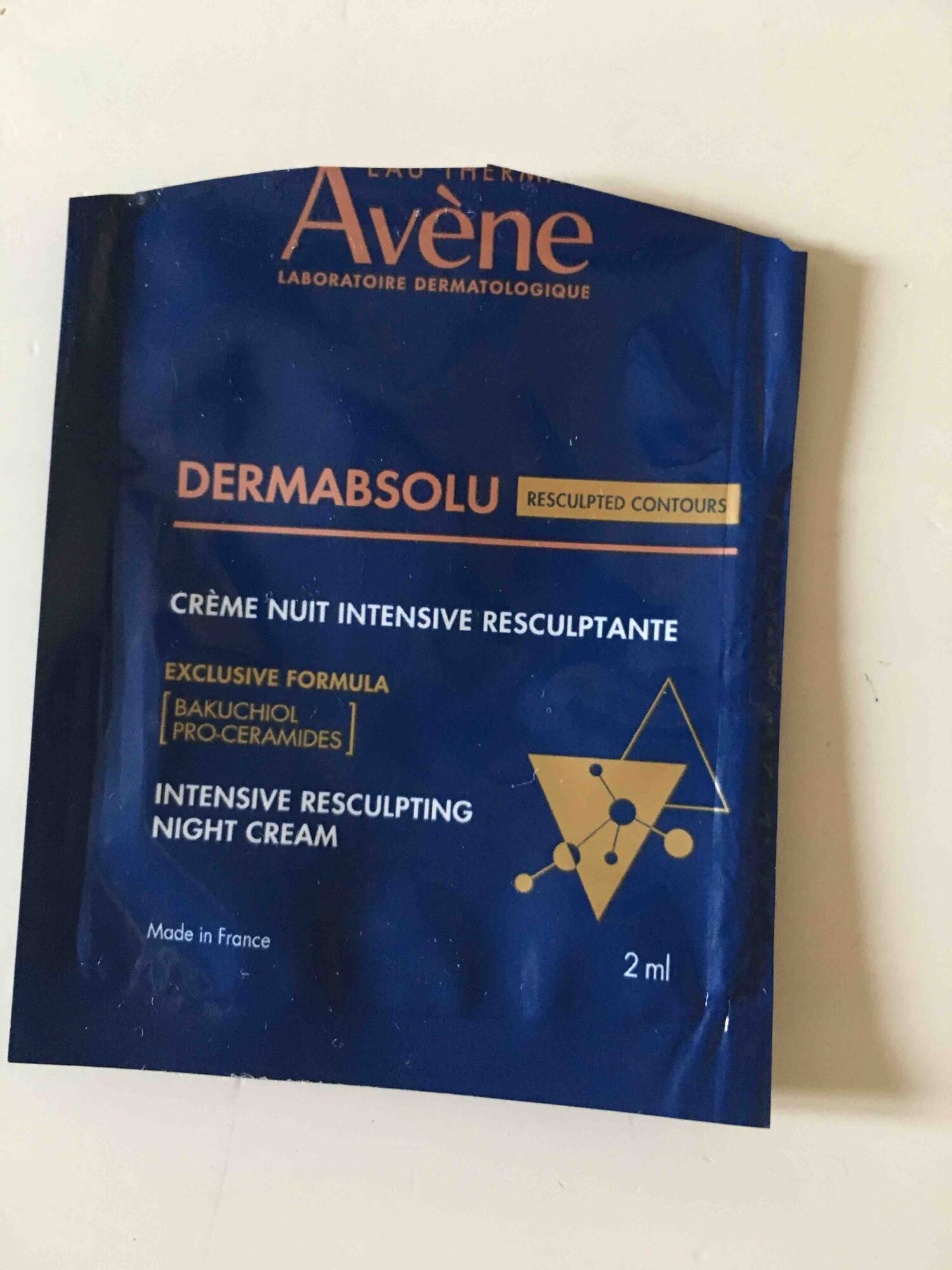 AVÈNE - Dermabsolu - Crème nuit intensive resculptante