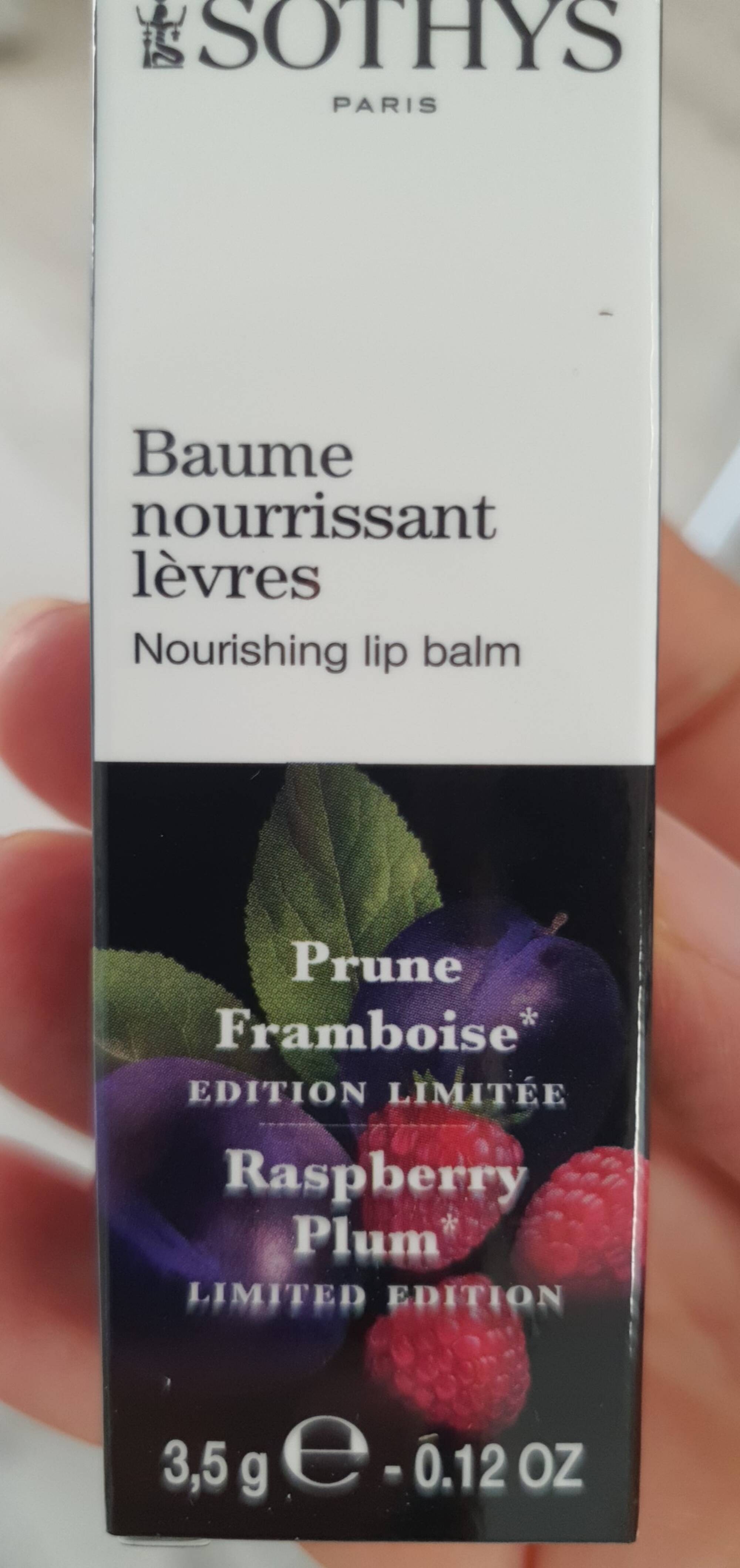 SOTHYS - Prune framboise - Baume nourrissant lèvres