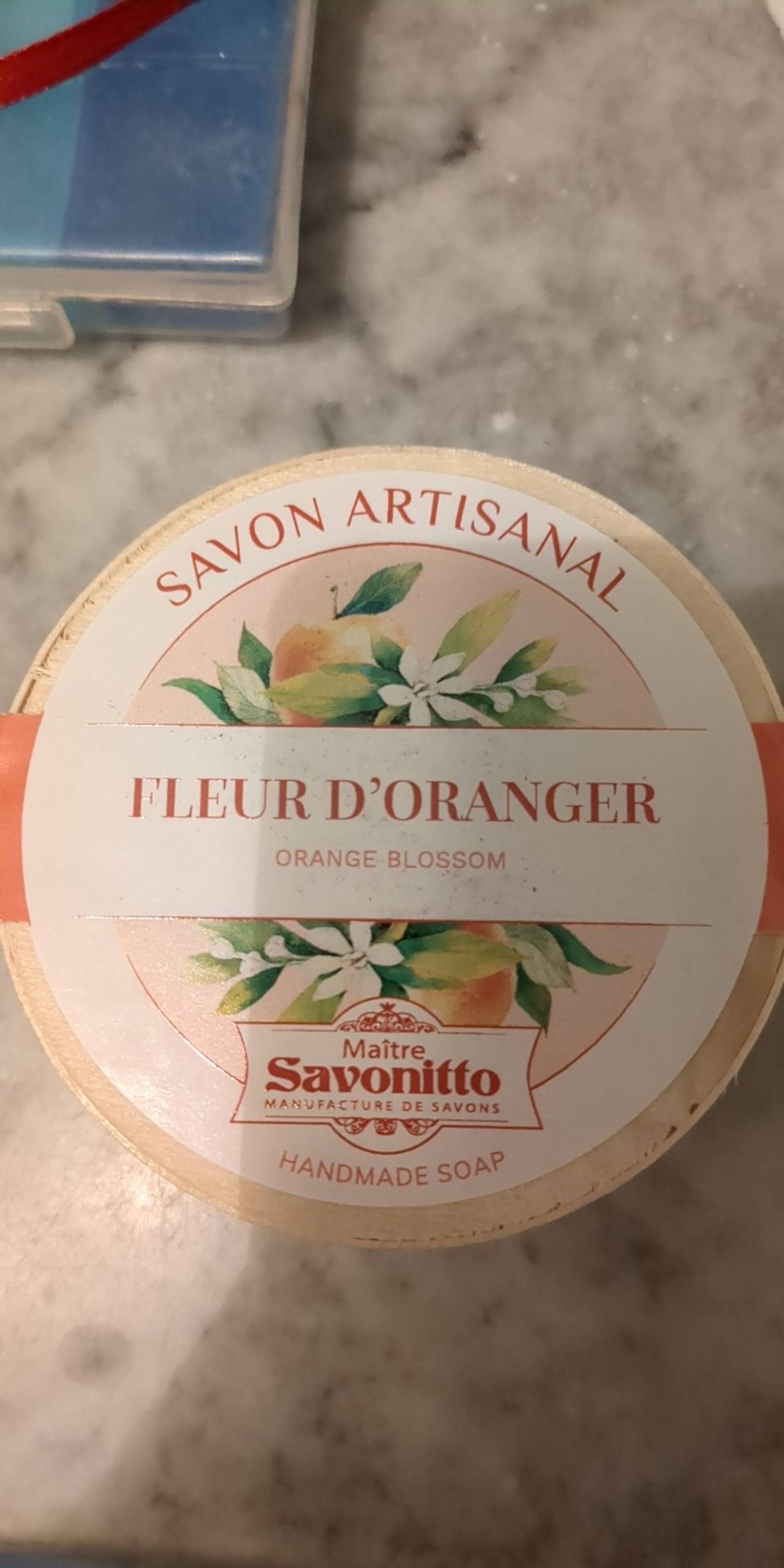 MAÎTRE SAVONITTO - Fleur d'oranger - Savon artisanal