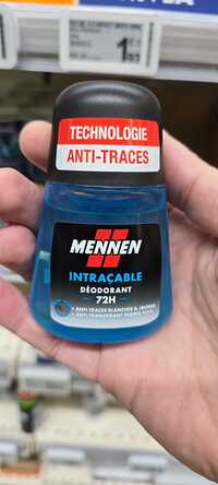 MENNEN - Intraçable - Déodorant 72h