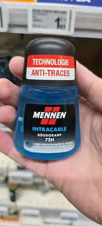 MENNEN - Intraçable - Déodorant 72h