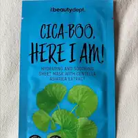 THE BEAUTY DEPT - Cica-boo here i am - Sheet mask