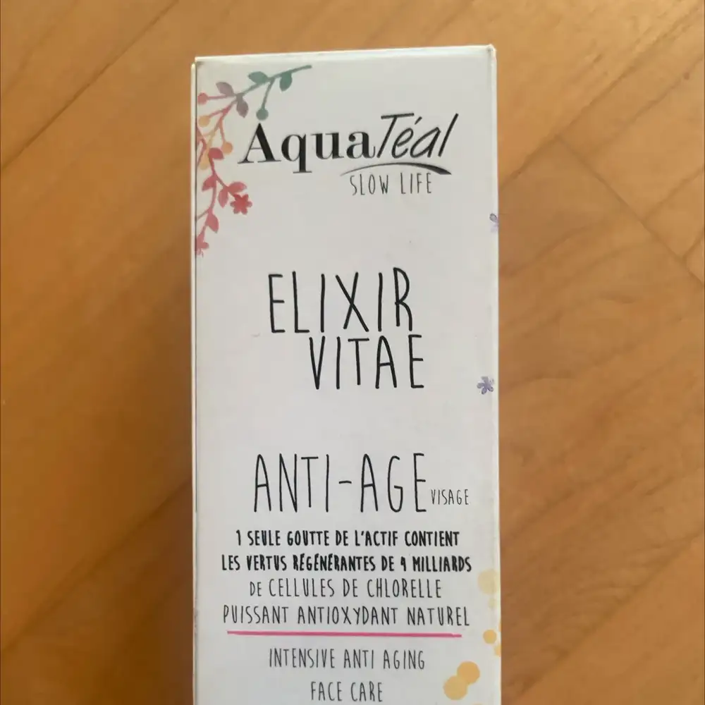 AQUATÉAL - Elixir vitae - Anti-âge