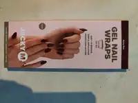 JACKY M - Gel nail wraps ruby red