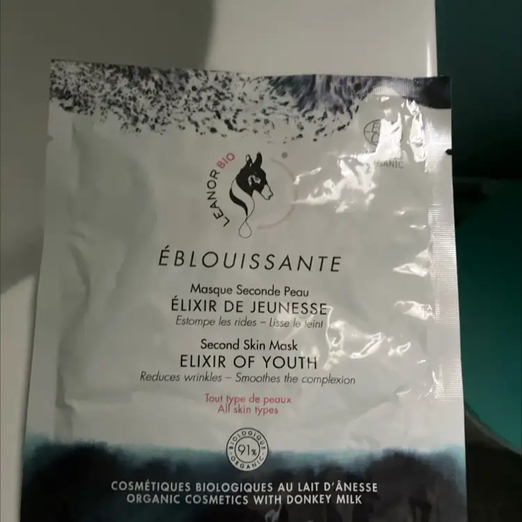 LEANOR BIO - Eblouissante - Masque seconde peau