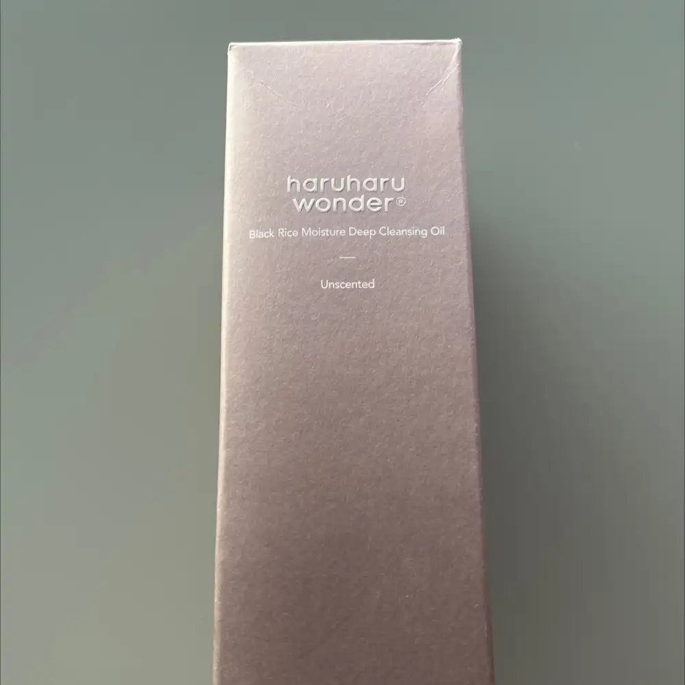 HARUHARU WONDER - Black rice moisture deep cleansing oil