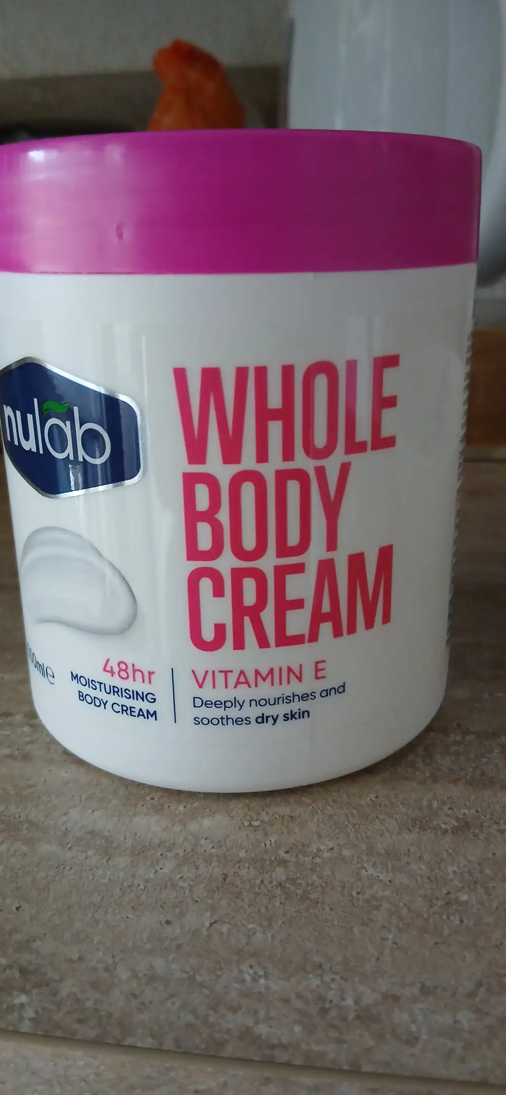 NULAB - Whole body cream vitamine E