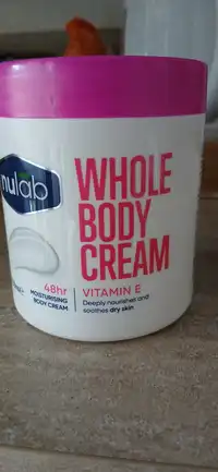 NULAB - Whole body cream vitamine E