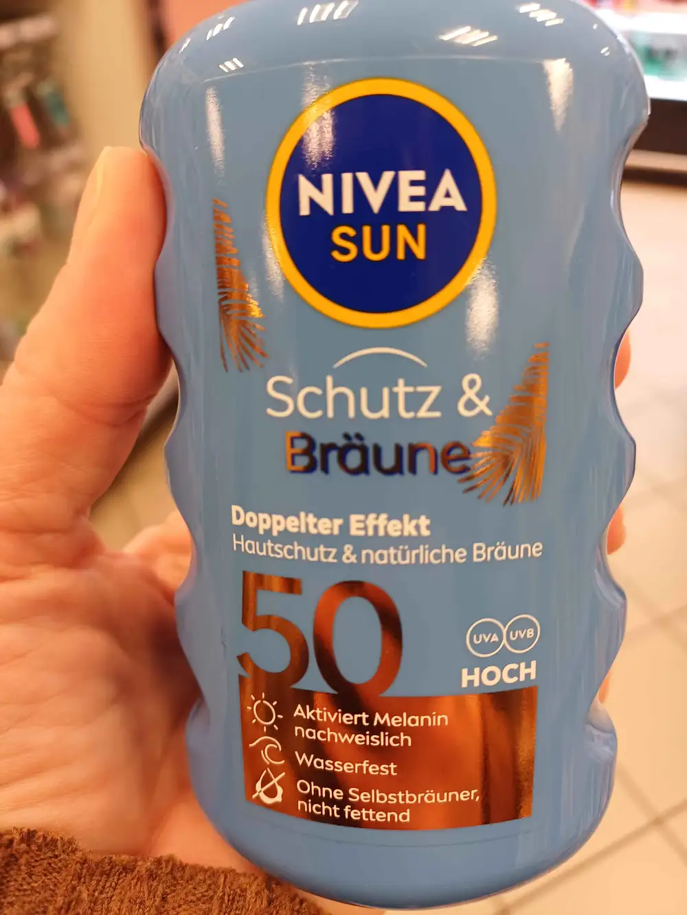 NIVEA SUN - Schutz & bräune - Hautschutz & natürliche bräune 50 hoch