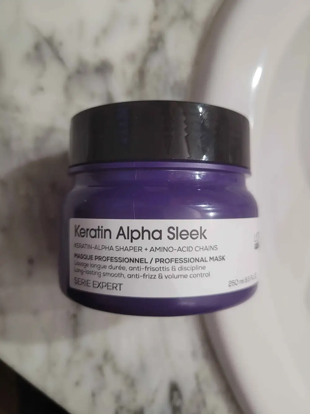 L'ORÉAL PROFESSIONNEL - Keratin alpha sleek - Masque professionnel