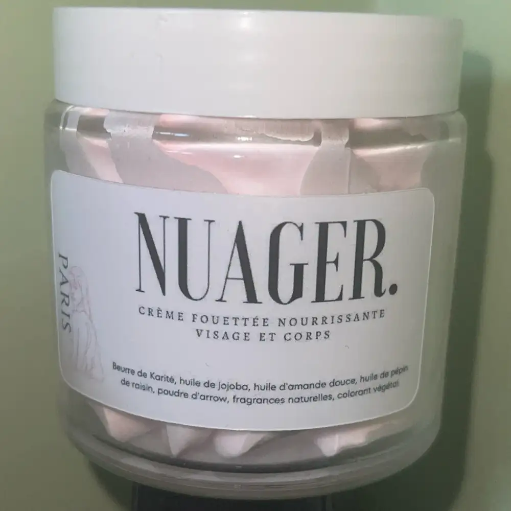 NUAGER. - Crème fouettée nourrissante visage et corps