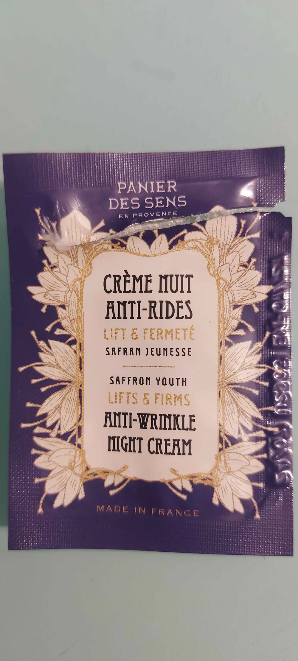 PANIER DES SENS - Crème nuit anti-rides
