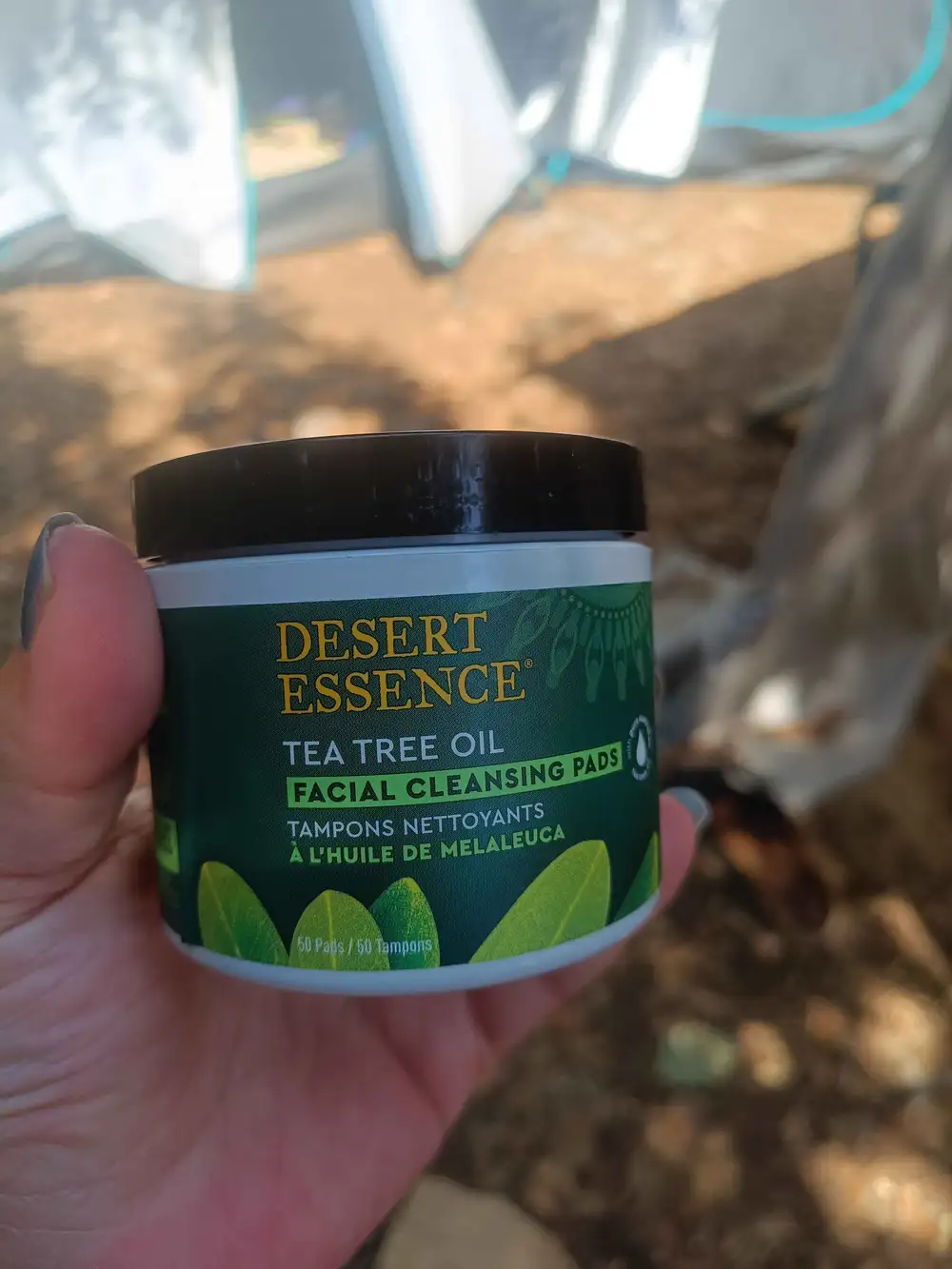 DESERT ESSENCE - Tampons nettoyants à l'huile de melaleuca