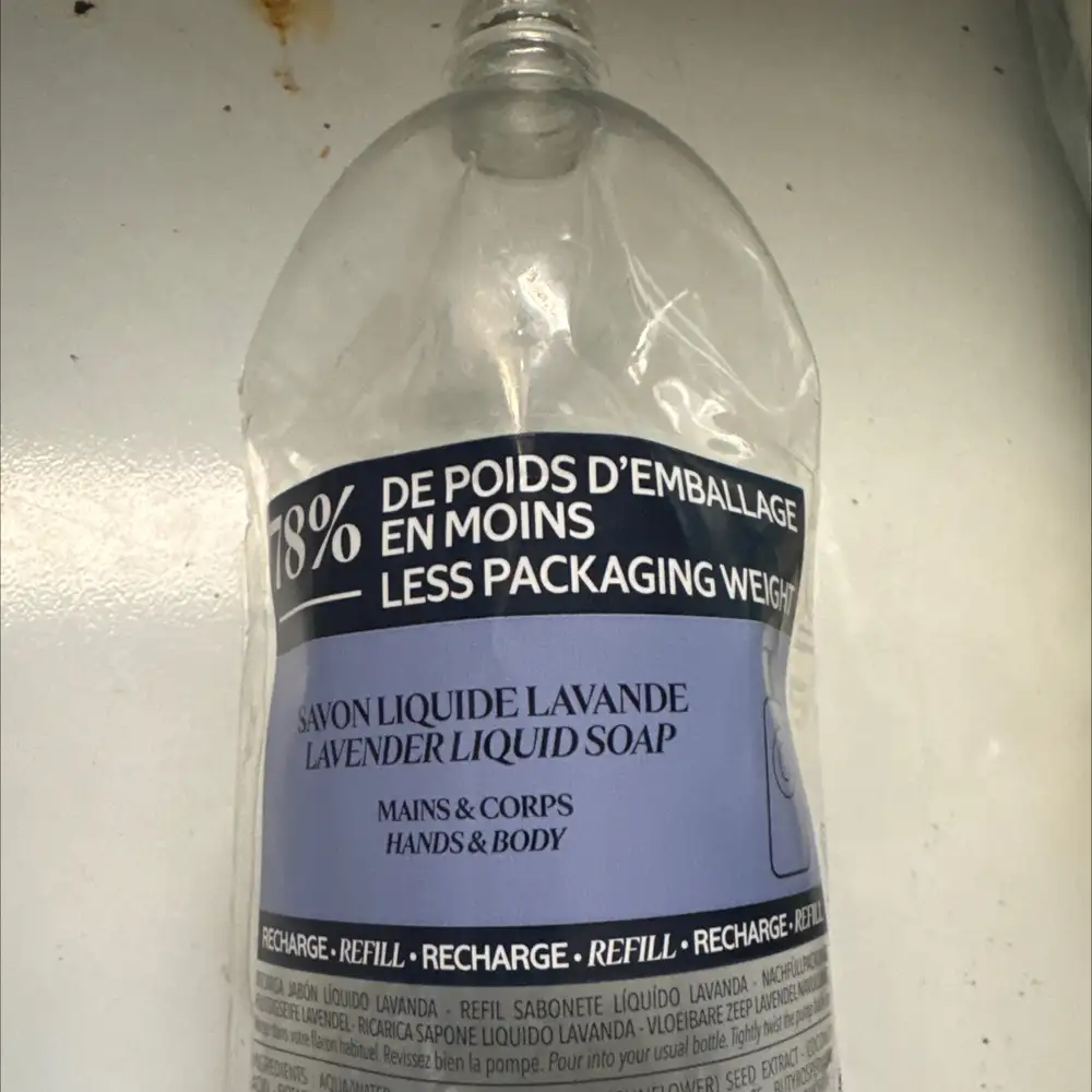 L'OCCITANE EN PROVENCE - Savon liquide lavande mains et corps