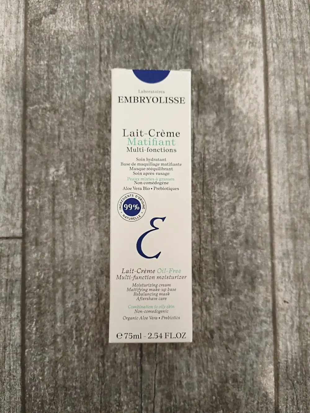 LABORATOIRE EMBRYOLISSE - Lait crème matifiant multi-fonctions