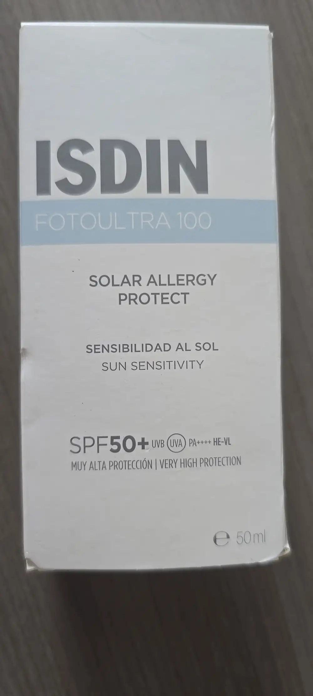 ISDIN - Fotoultra 100 - Solar allergy protect spf50+