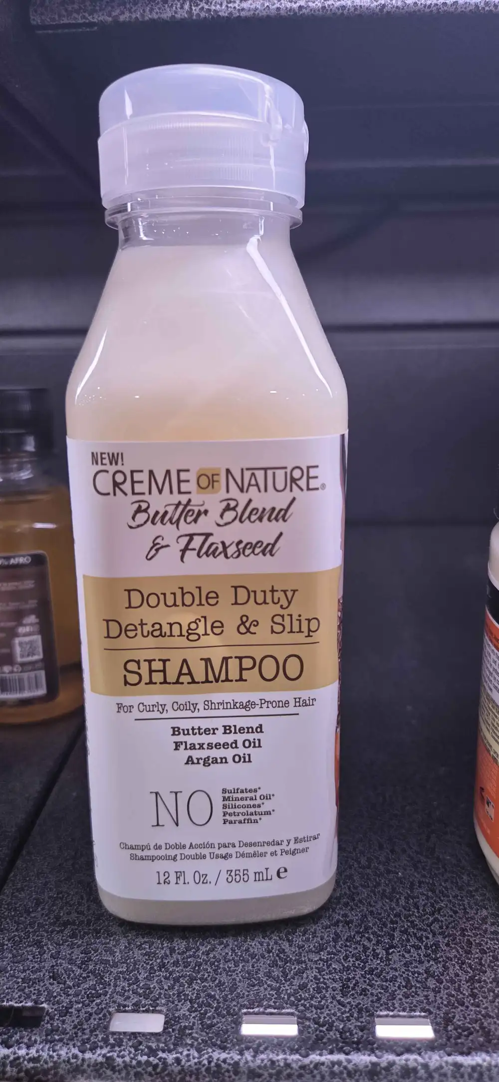 CREME OF NATURE - Double duty detangle & slip - Shampoo