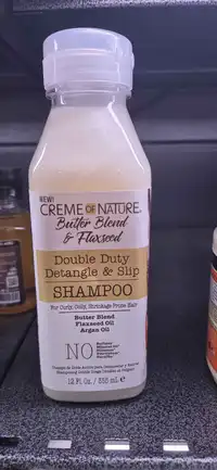 CREME OF NATURE - Double duty detangle & slip - Shampoo