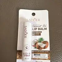 SADOER - Nourishing coconut oil lip balm