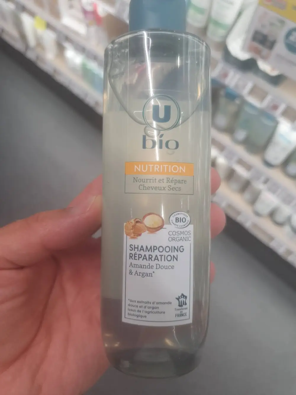 U - Bio - Shampooing réparation Amande douce & Argan