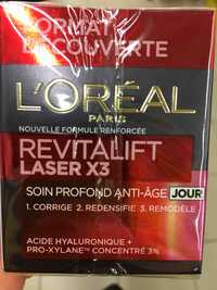 L'ORÉAL PARIS - Revitalift Laser X3 - Soin profond anti-âge