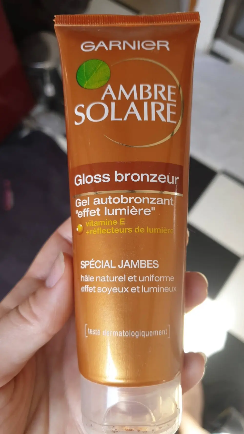 GARNIER - Ambre solaire - Gel autobronzant spécial jambes