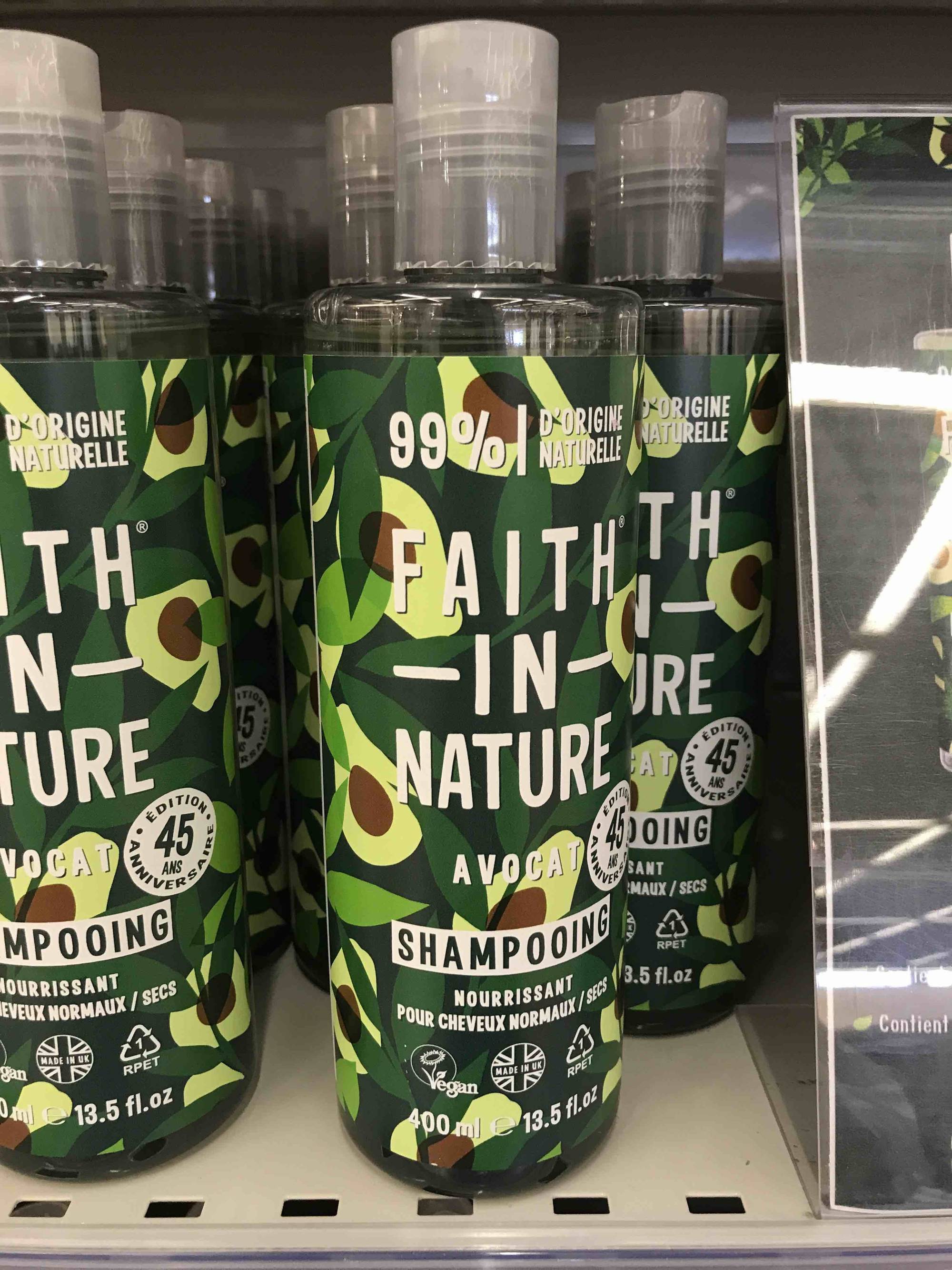FAITH IN NATURE - Avocat shampooing