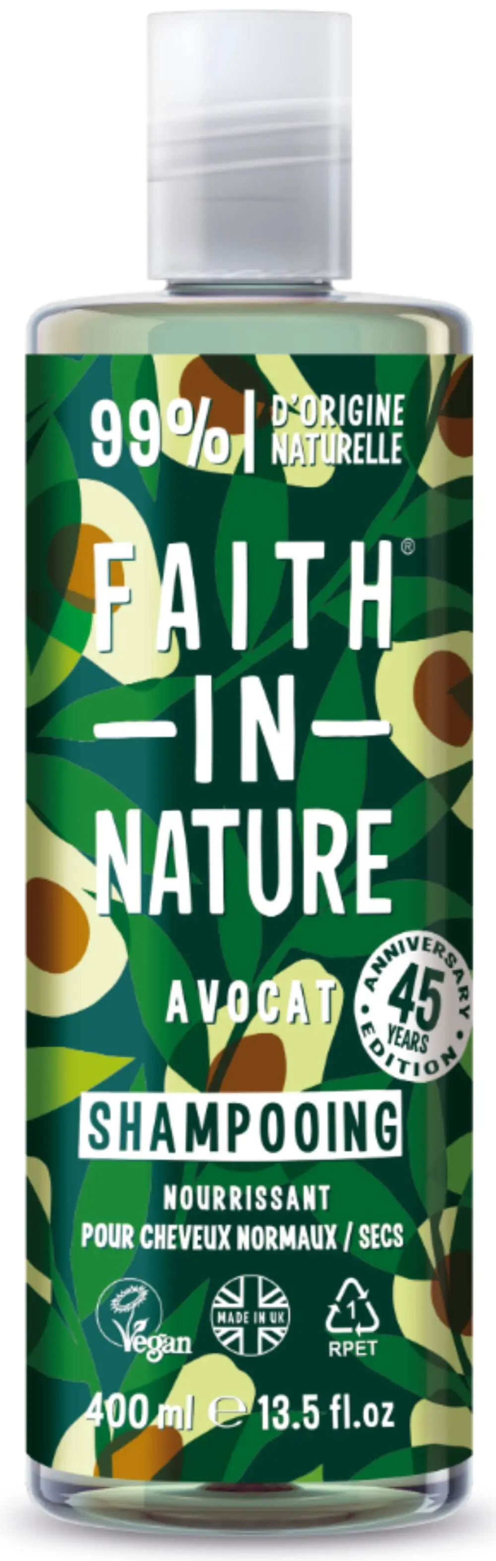 FAITH IN NATURE - Faith In Nature - Shampoing Avocat - 400ml