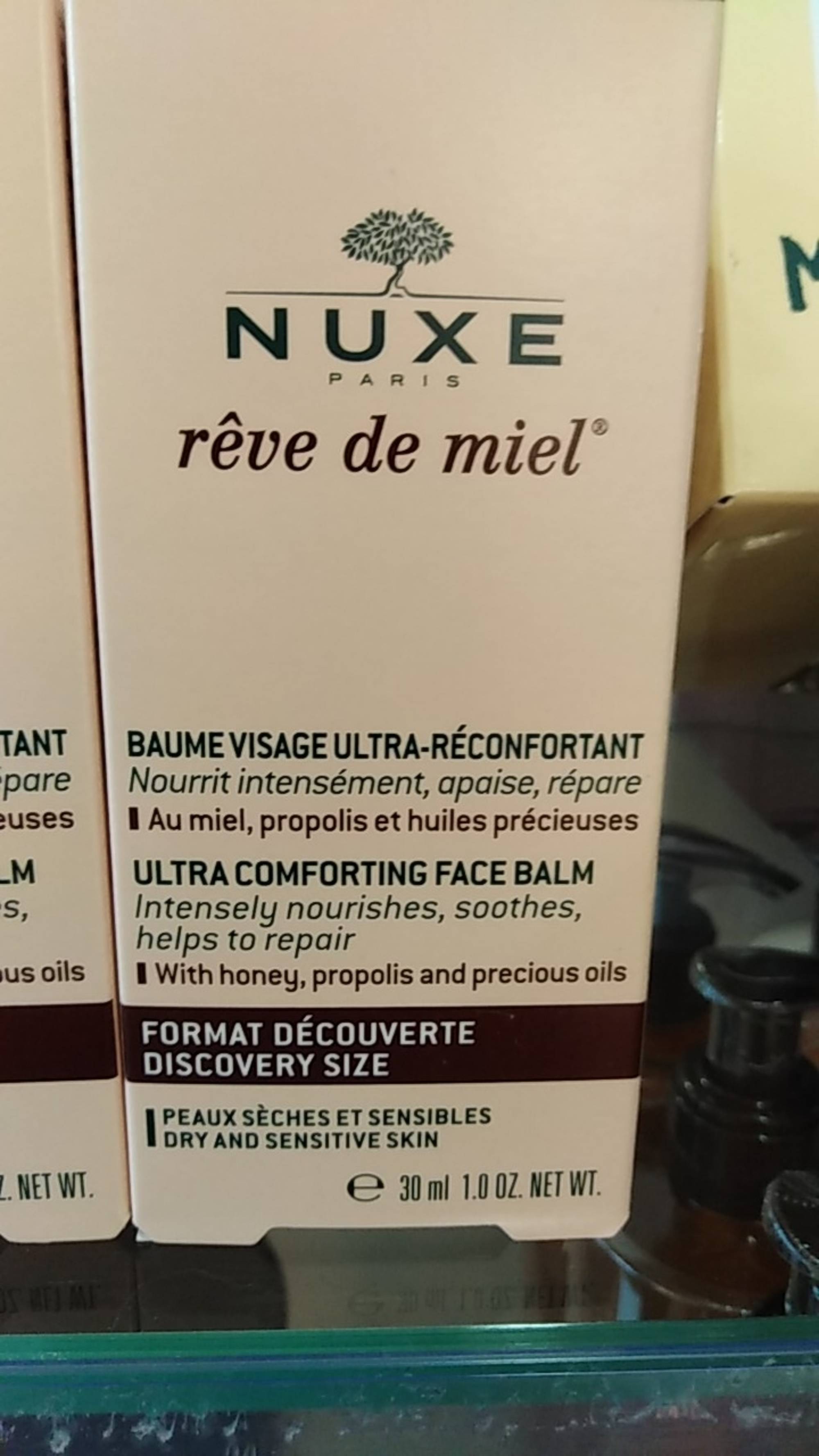NUXE - Rêve de miel - Baume visage ultra-réconfortant