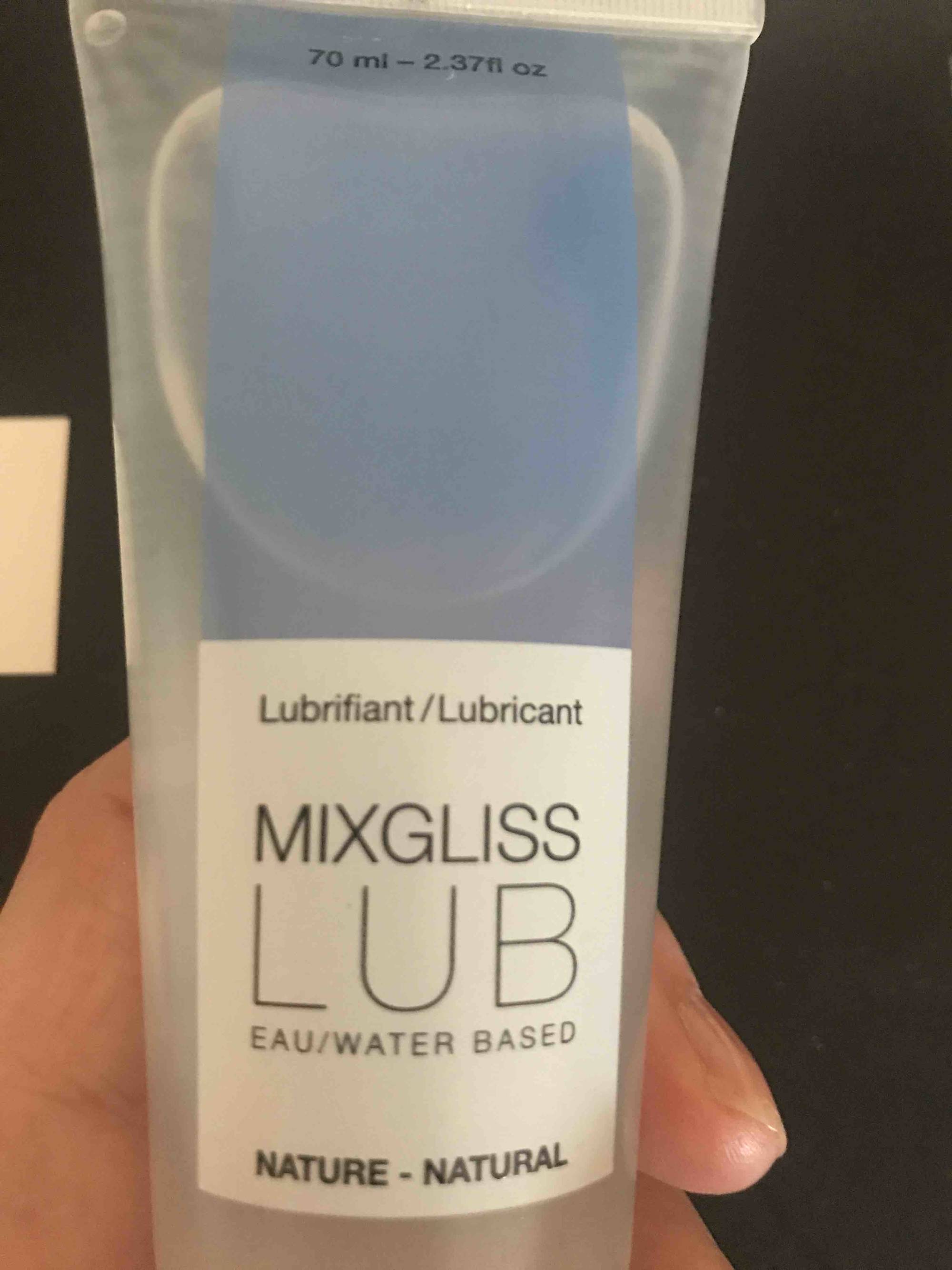 MIXGLISS - Lub - Gel lubrifiant nature