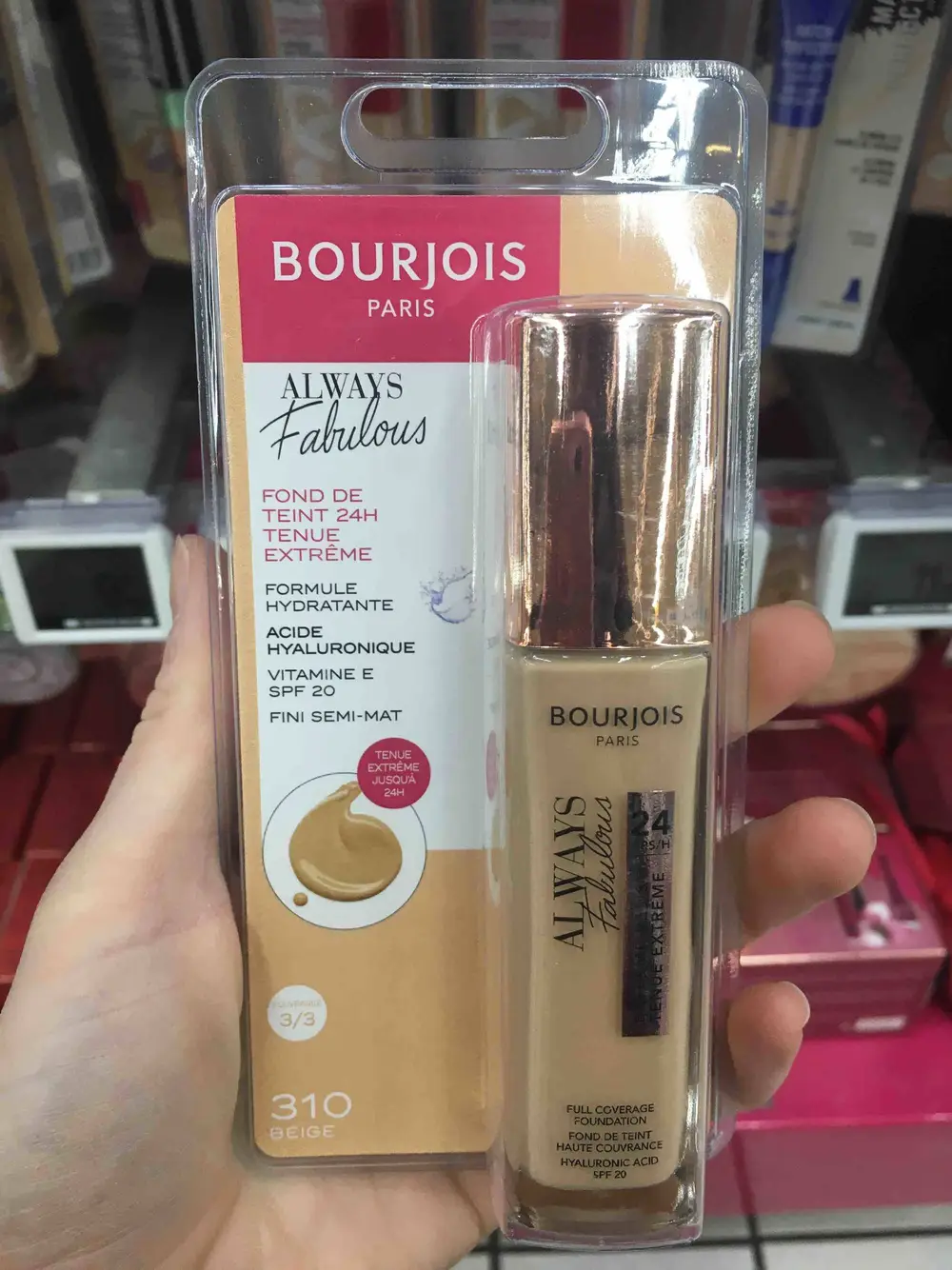 BOURJOIS - Always fabulous - Fond de teint 310 beige SPF 20