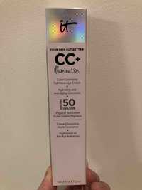 IT COSMETICS - CC+ illumination spf 50 - Crème correctrice + Hydratante et anti-âge anticernes